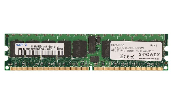 1GB PC2-3200 400MHz ECC RDIMM