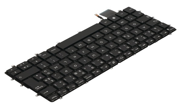 K2NCP FRENCH Backlit Keyboard BLACK