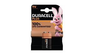 Pila Duracell Plus 9V (paquete de 1)