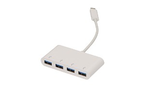 USB Type-C (M)-4x USB3.0 Type-A (F) Hub