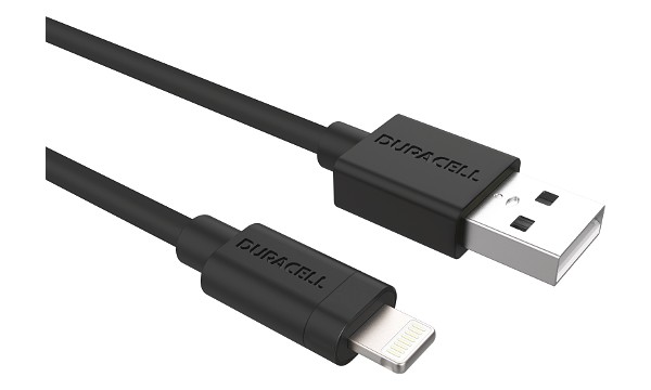 Cable Duracell USB-A a Lightning de 1 metro