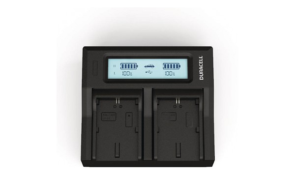 HVR-HD1000U Duracell LED Dual DSLR Battery Charger