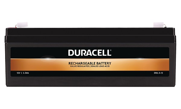 Duracell 12V 2.3Ah VRLA Security Battery