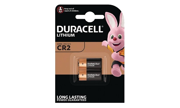 Pilas de litio Duracell CR2 (paquete de 2)