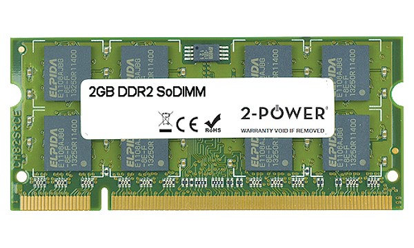 Pavilion tx2107au 2GB DDR2 667MHz SoDIMM