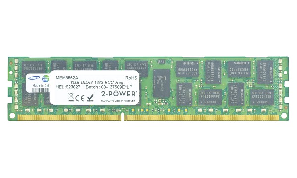 PowerEdge R720 8GB DDR3 1333MHz ECC RDIMM 2Rx4 LV