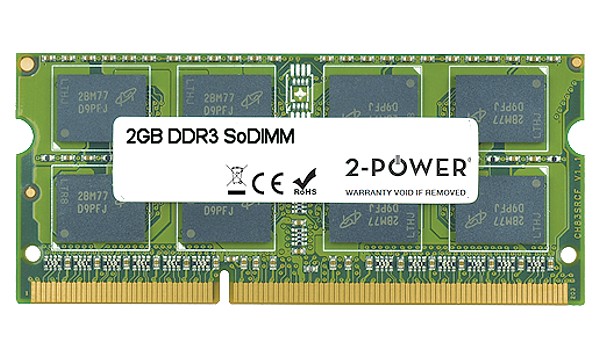 Satellite P500-1JE 2GB DDR3 1066MHz DR SoDIMM