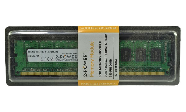 ProLiant SL250s Gen8 2U Left Half W 8GB DDR3 1333MHz ECC + TS DIMM