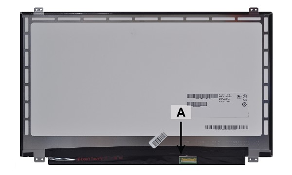 FUJ:CP698906-XX Panel LCD 15.6" WXGA 1366x768 HD LED Glossy