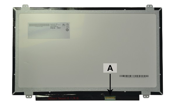 GBN0CV10L392464 Panel LCD 14" 1366x768 WXGA HD LED Glossy