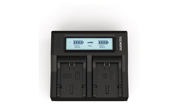 Lumix FZ7BS Cargador de batería doble Panasonic CGA-S006
