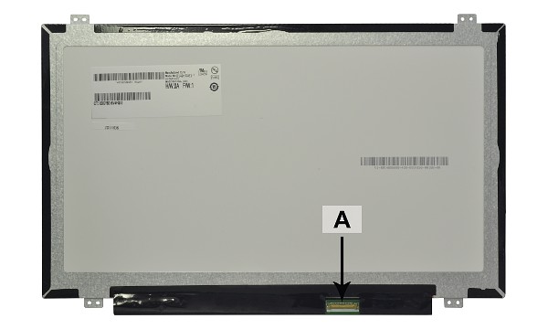 00NY411 Panel LCD 14" WUXGA 1920X1080 LED Mate con IPS