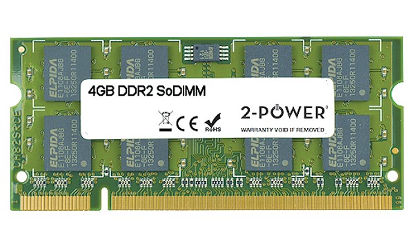 Inspiron 13 4GB DDR2 800MHz SoDIMM