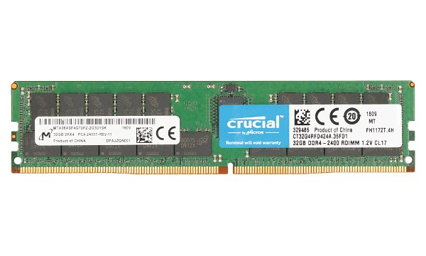 ProLiant DL360 Gen9 CMS 32GB DDR4 2400MHZ ECC RDIMM (2Rx4)