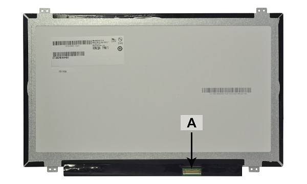 00NY657 Panel LCD 14" WUXGA 1920X1080 LED Mate con IPS
