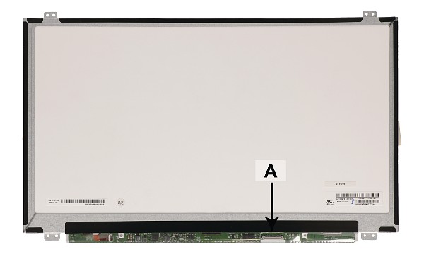15-be106TX Panel LCD 15,6" 1920X1080 IPS Mate Gama Tonal Alta 72 %