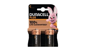 Duracell Plus Power tipo C (paquete de 2)