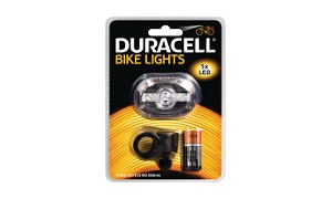 Luz frontal de bicicleta Duracell 5 LED