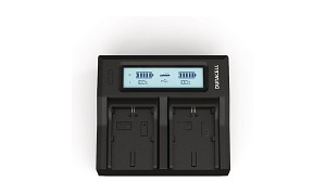 CCD-TRV91 Duracell LED Dual DSLR Battery Charger