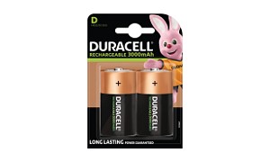 Pilas tipo D recargables Duracell