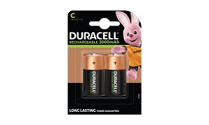 Pilas recargables de tipo C  Duracell