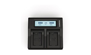 Alpha NEX-5T Cargador de batería doble Sony NPFW50
